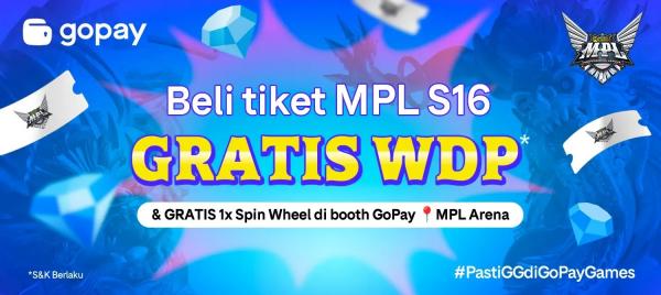 Top up Mobile Legends menggunakan GoPay Top up Mobile Legends menggunakan GoPay. (Foto: dok GoPay)