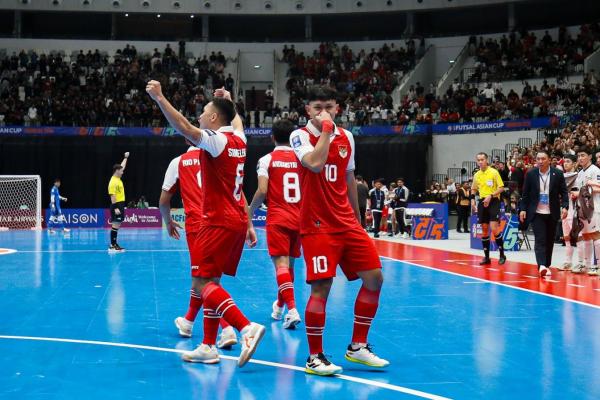 Timnas Futsal Indonesia Timnas Futsal Indonesia memastikan tiket perempat final Piala Asia Futsal 2026 (Foto: Aldi Chandra)