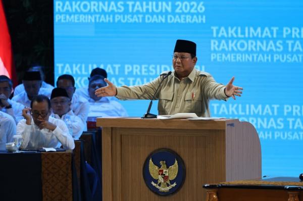 Prabowo Singgung soal Sampah di Rakornas Kepala Daerah, Minta Budaya Kebersihan Digalakkan