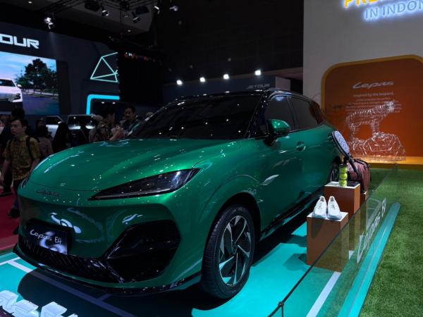 Mobil Lepas E4 yang debut dunia di IIMS 2026. (Foto: Muhammad Sukardi)