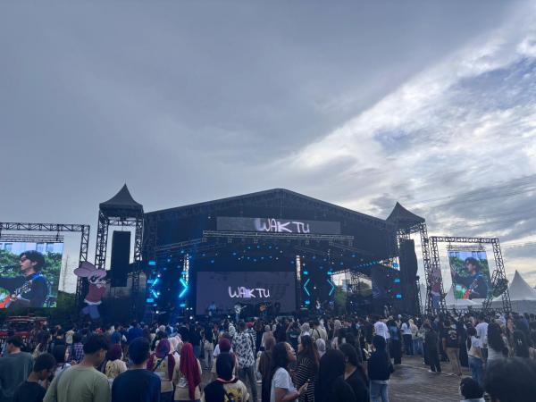 Panggung Utama Panggung utama Aiero Fest 2026. (Foto: Muhammad Sukardi)