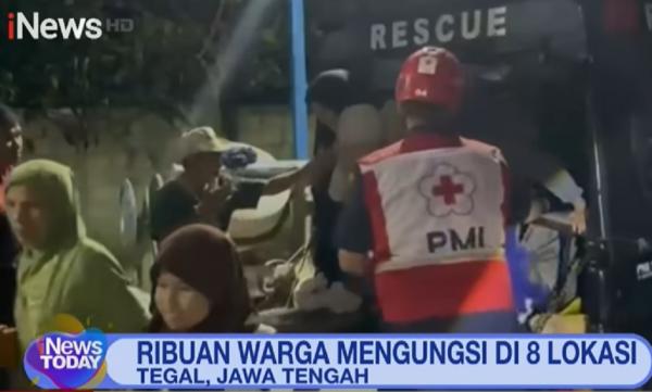 Tanah Bergerak di Padasari Tegal Meluas, 464 Rumah Rusak 2.400 Warga Mengungsi