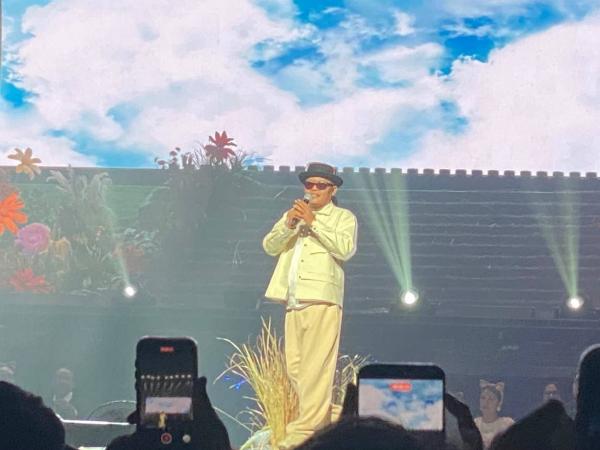 Sule di konser tunggal Mahalini, Sabtu (14/2/2026). (Foto: Mei Sada Sirait)