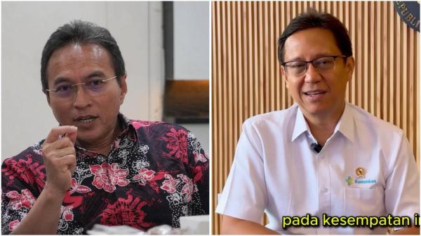 Menkes dan dr Piprim Menkes Budi Gunadi Sadikin dan dr Piprim Basarah Yanuarso, Sp.A. (Foto: Instagram)