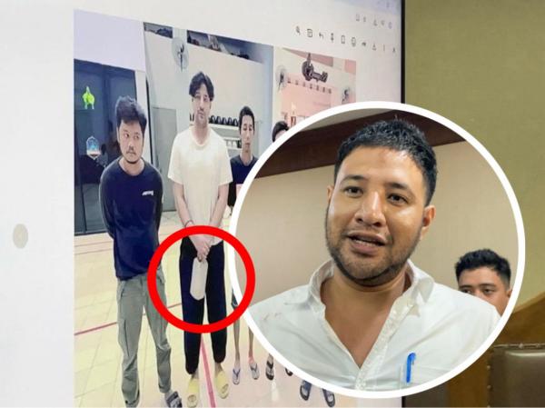 Foto viral Ammar Zoni Foto viral Ammar Zoni diduga memegang kantong barang bukti berupa narkoba. (Foto: Niko Prayoga)