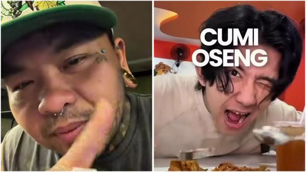 King Abdi dan TikToker problematik King Abdi dan TikToker Saturdeps yang menghina bisnis kuliner. (Foto: Instagram)