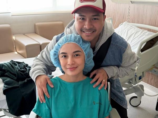 Chelsea Olivia usai operasi di Malaysia. (Foto: Instagram)