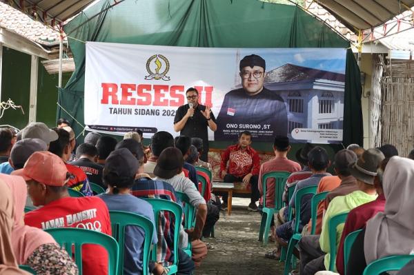 Reses II Tahun Sidang 2025/2026 di Desa Telukagung Reses II Tahun Sidang 2025/2026 di Desa Telukagung. (Foto: dok DPRD Jabar)