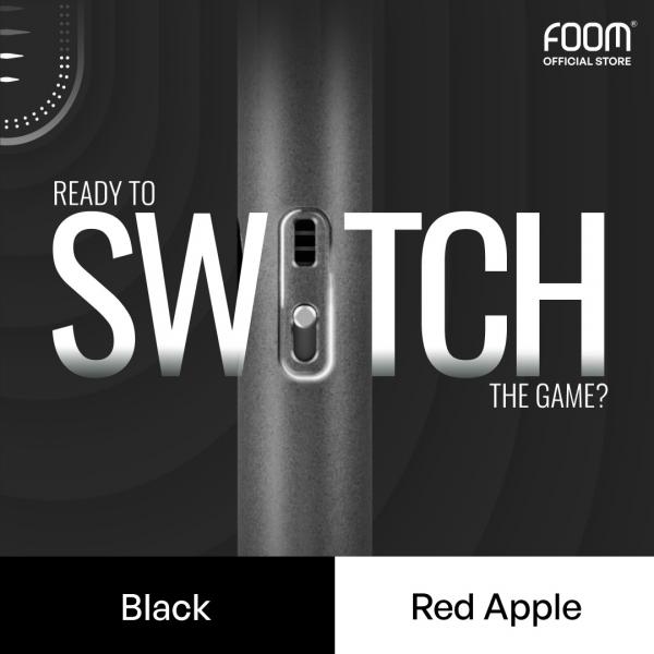 FOOM X Switch Black + Red Apple. (Foto: dok FOOM)
