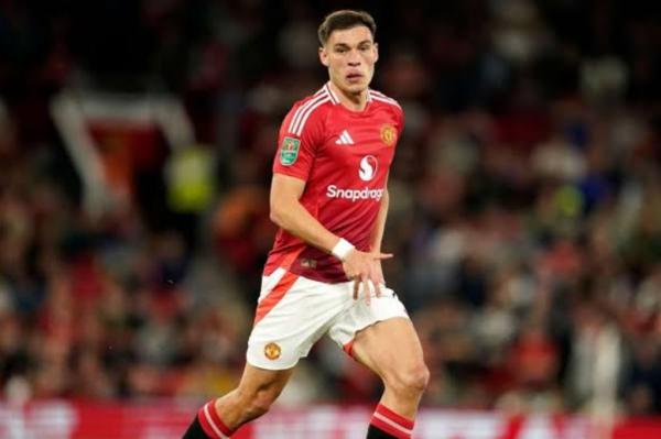 Manuel Ugarte Gelandang Manchester United, Manuel Ugarte. (Foto: Football365)