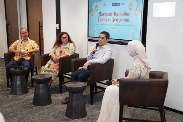 Diskusi bibir sumbing Diskusi bibir sumbing yang diinisiasi Smile Train Indonesia dan Dentons HPRP. (Foto: Istimewa)