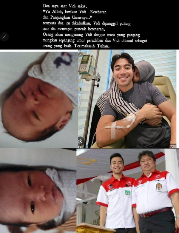 Postingan ayah Vidi Postingan ayah Vidi yang viral. (Foto: Instagram)