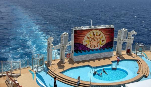 Wayfinder Bay di Disney Adventure. Wayfinder Bay di Disney Adventure. (Foto: iNews.id/Puti Aini Yasmin)