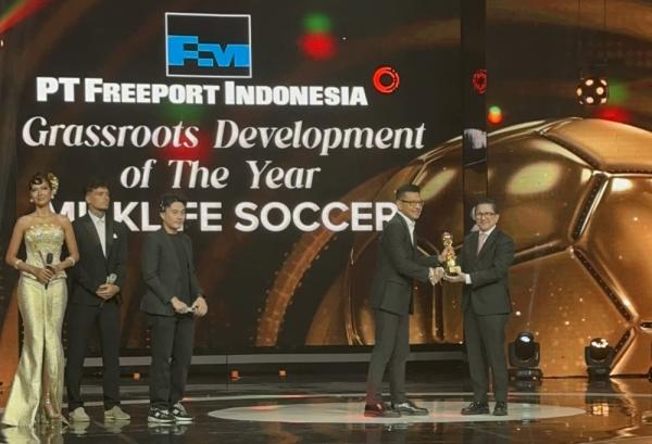 MilkLife Soccer Challenge Jadi Lokomotif Sepak Bola Putri, Raih Penghargaan PSSI