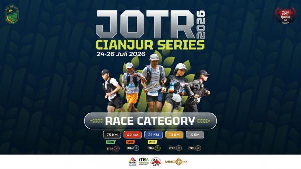 Trail Run Internasional JOTR Cianjur 2026: MNC Life Berikan Perlindungan Asuransi Peserta