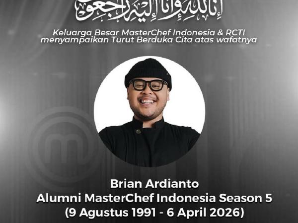 Brian MCI meninggal dunia hari ini, Senin (6/4/2026). (Foto: Instagram)