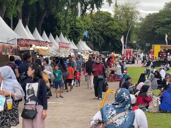 Lebaran Betawi 2026 Keseruan Lebaran Betawi 2026. (Foto: Niko Prayoga)