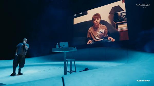 Momen Justin Bieber di Coachella 2026. (Foto: Youtube)