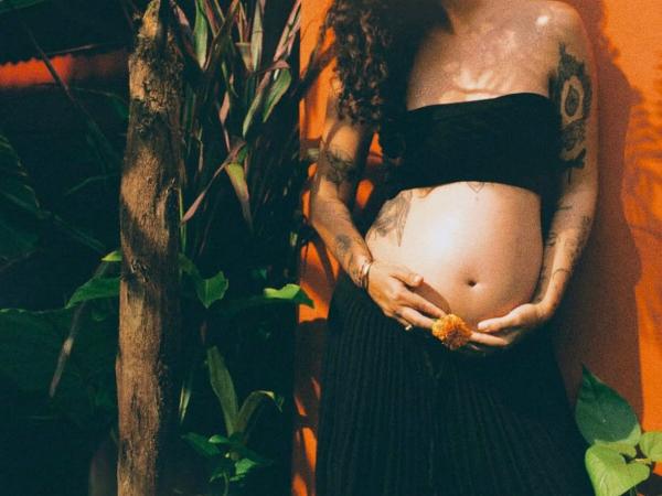 Potret Tasha Serena hamil Potret Tasha Serena hamil anak pertama. (Foto: Instagram)