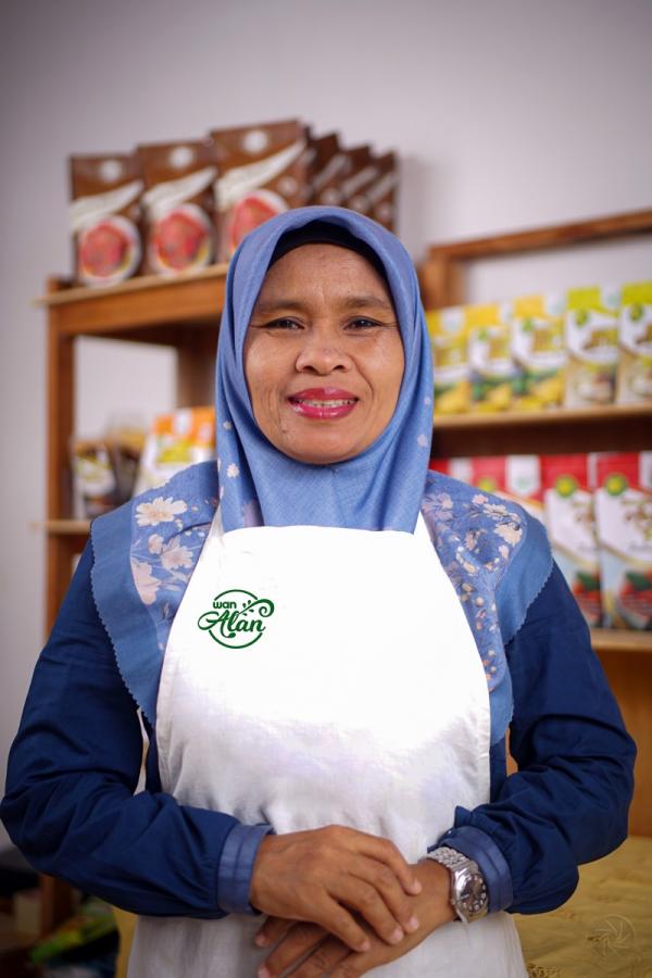 Vianti Maghdalena, pemilik Wan Alan Vianti Maghdalena, pemilik Wan Alan. (Foto: dok BRI)