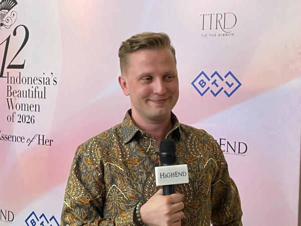 Jan Valacai di IBW 2026 Country Manager BTL Aesthetics Indonesia, Jan Valacai, di ajang IBW 2026. (Foto: Ravie Wardani)