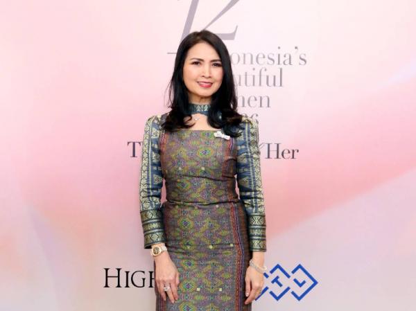 Executive Chairwoman MNC Group Liliana Tanoesoedibjo di ajang IBW 2026. (Foto: Aziz Indra)