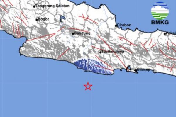 Gempa Hari Ini Guncang Pangandaran, Cek Magnitudo dan Pusatnya