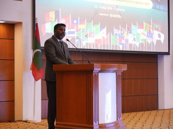 Abdulla Rafiu Menteri Abdulla Rafiu (Menteri Pemberdayaan Pemuda dan Olahraga Maldives). (Foto: Istimewa)