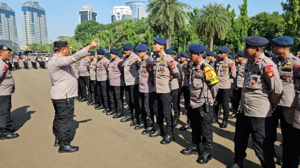 Polda Metro Jaya Kerahkan 4.131 Personel Kawal Demo di Jakarta Hari Ini