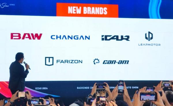 GIIAS 2026 Bakal Dipanaskan 6 Brand Baru, Ini Deretannya