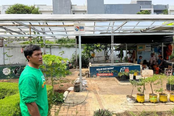 Koordinator Lapangan Kelompok Tani Gangnam, Yunus Banul. (Foto: Rizky Agustian)