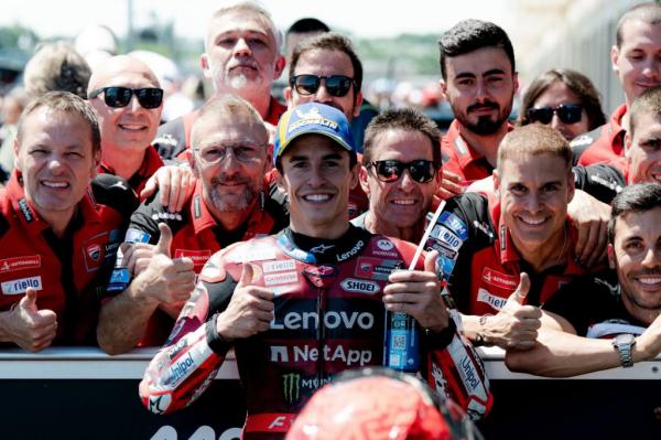 Tak Terbendung! Marc Marquez Rajai Sprint Race MotoGP Jerman 2026