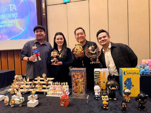 Art Toy Pameran art toy yang bisa jadi destinasi wisata. (Foto: Istimewa)