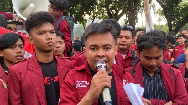Massa Mahasiswa Diajak Bertemu Wapres Gibran usai Demo di Medan Merdeka Selatan