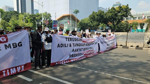 Ada 2 Aksi Demonstrasi, Jalan Medan Merdeka Selatan Ditutup Sementara