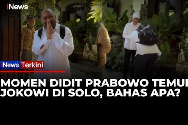 Momen Didit Prabowo Bertemu Jokowi di Solo, Cium Tangan saat Pamit: Membangun Harmoni dalam Politik