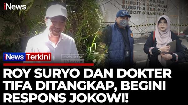 Respons Penangkapan Roy Suryo dan dr Tifa, Jokowi Siap Buka Ijazah Asli di Pengadilan