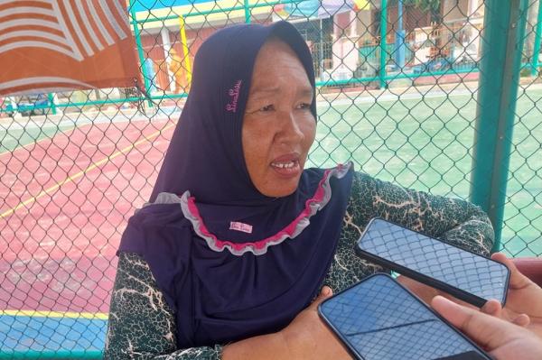Kapal Bahtera Seva I 3 Nasabah BRI sekaligus warga Pulau Panggang, Mastunih. (Foto: Rizky Agustian)