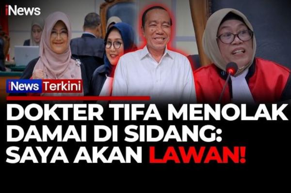 Dokter Tifa Tolak Berdamai di Kasus Ijazah Jokowi: Saya Akan Lawan!