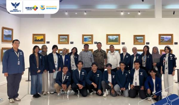 MNC University Jadi Kampus Pertama Kunjungi Cikeas Art Gallery, Mahasiswa Pelajari Masterpiece SBY