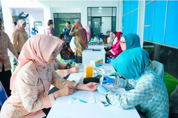 BNPP Dorong Hidup Sehat ASN Lewat Pemeriksaan Kesehatan Gratis