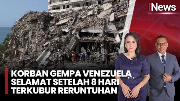 Keajaiban di Tengah Tragedi, Korban Gempa Venezuela Selamat Setelah 8 Hari Terkubur di Reruntuhan