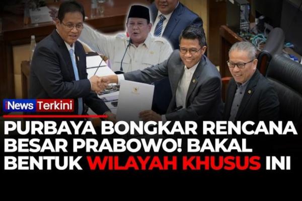 Blak-blakan di DPR! Purbaya Ungkap Presiden Prabowo Mau Ada Wilayah Khusus Ini di RI