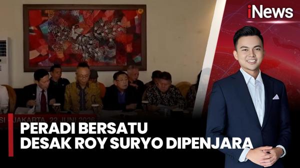Peradi Bersatu Bakal Surati MA, Minta Penangguhan Penahanan Roy Suryo Ditinjau Ulang