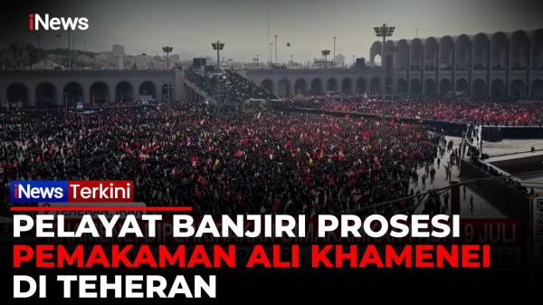 Teheran Dipenuhi Jutaan Pelayat, Prosesi Pemakaman Ali Khamenei Berlangsung Khidmat