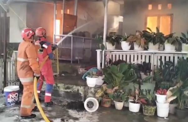 Asrama Militer Rindam XIV Hasanuddin di Gowa Terbakar, 6 Rumah Ludes
