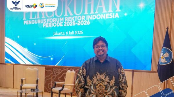 Rektor MNC University Dikukuhkan Jadi Pengurus FRI, Siap Perkuat Kolaborasi Pendidikan Tinggi