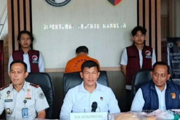 Napi Lapas Narkotika Pangkalpinang Jadi Tersangka, Kendalikan Peredaran Sabu dari Penjara
