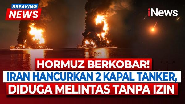 Selat Hormuz Memanas: Kapal Tanker Raksasa Qatar Diserang Drone Iran, AS Balas Gempur Teheran