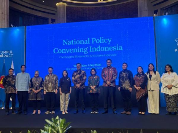 Forum National Policy Convening Indonesia Forum National Policy Convening Indonesia: Charting the Blueprint for AI-Inclusive Indonesia. (Foto: Istimewa)